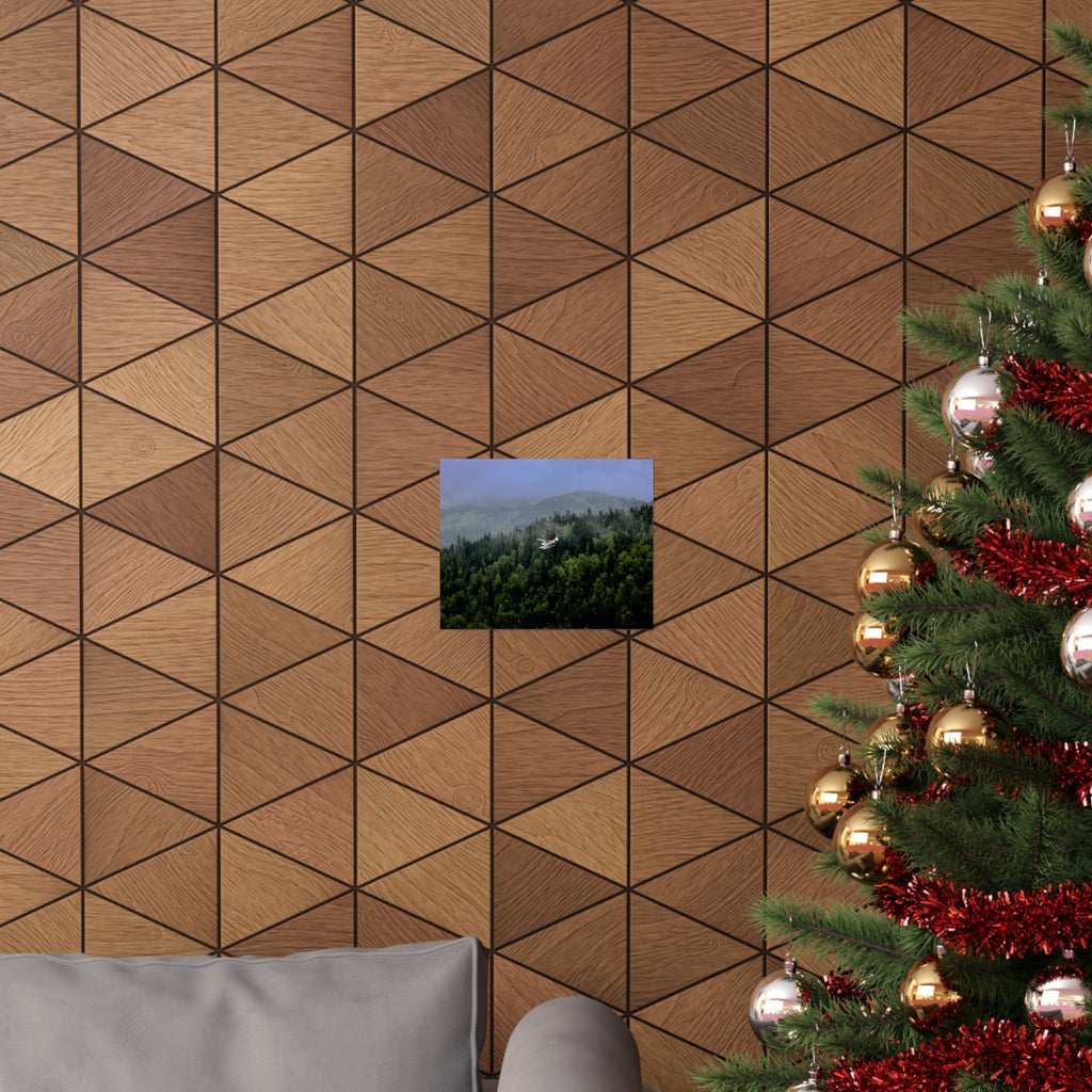 Aerial Nature Print Poster | Matte Horizontal Wall Art, Home Decor, Nature Lover Gift, Landscape Photography, Scenic Artwork, Tranquil Decor